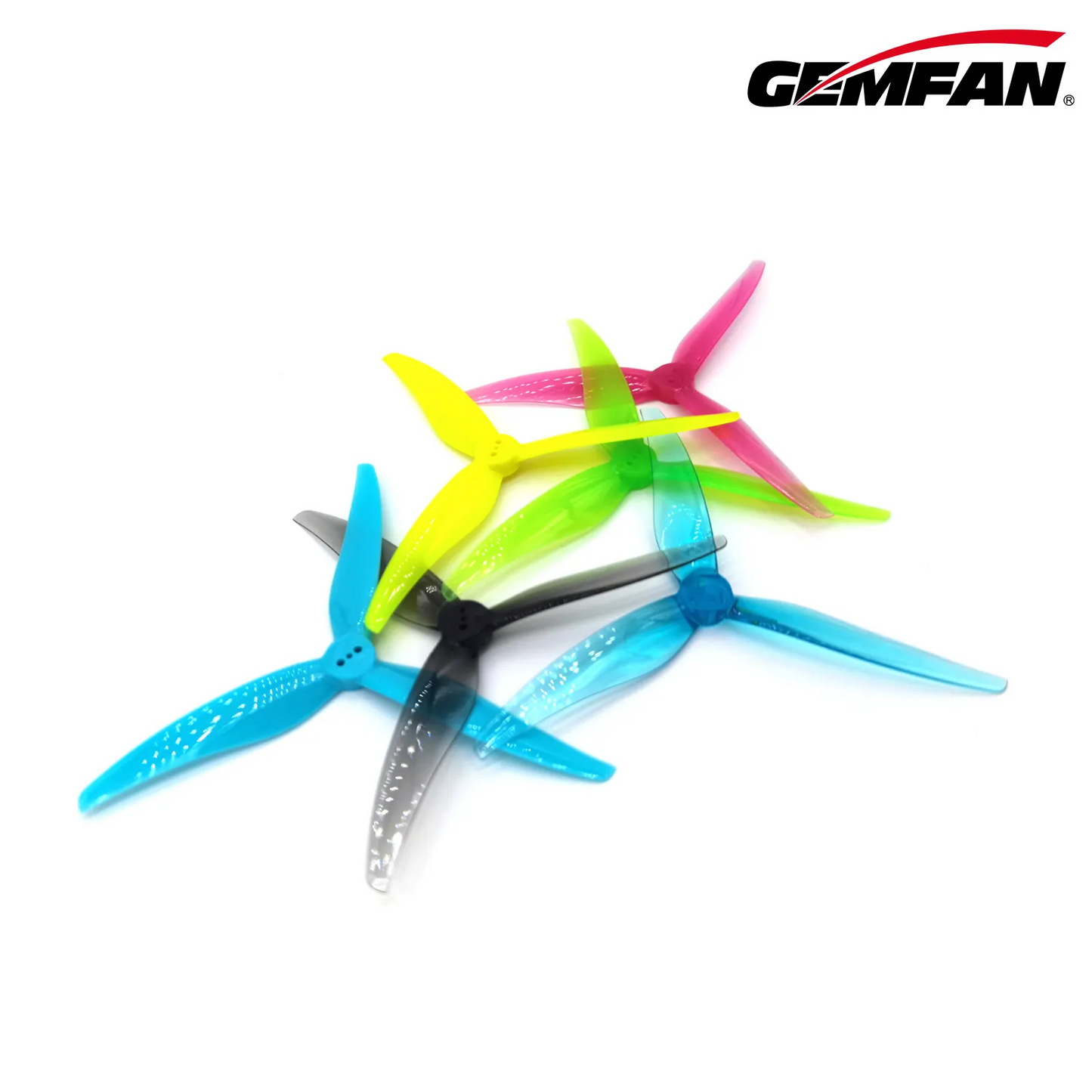 11019 11 propellers gemfan super light 5125 3 pc durable t mount 1 5mm yellow 2ccw 2cw