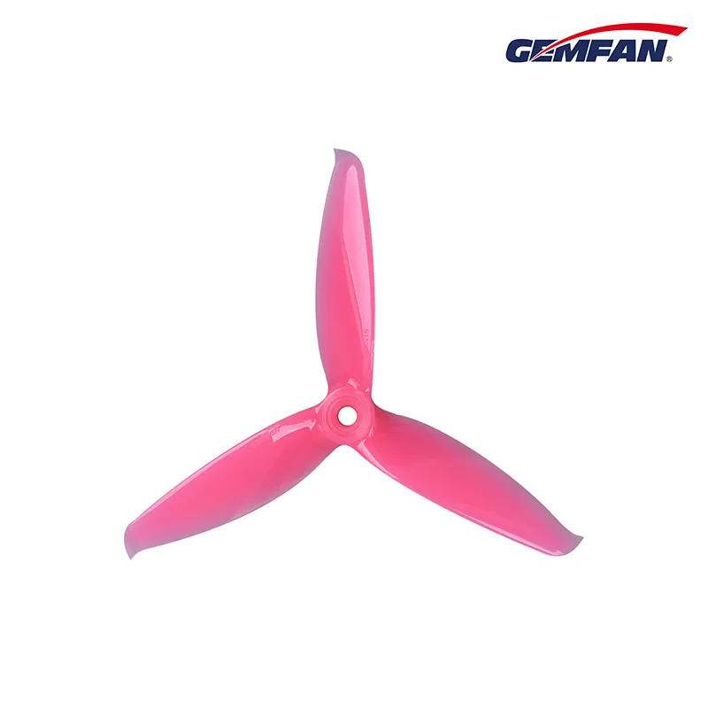 11244 1 propellers gemfan flash 5152s 3 pc durable pink 2ccw 2cw