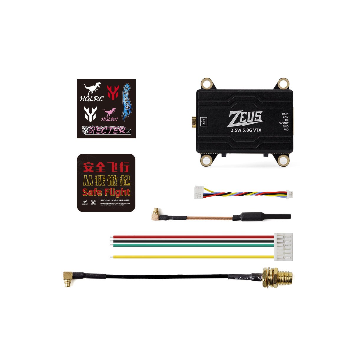 13767 4 vtx hglrc zeus 5 8g 2 5w
