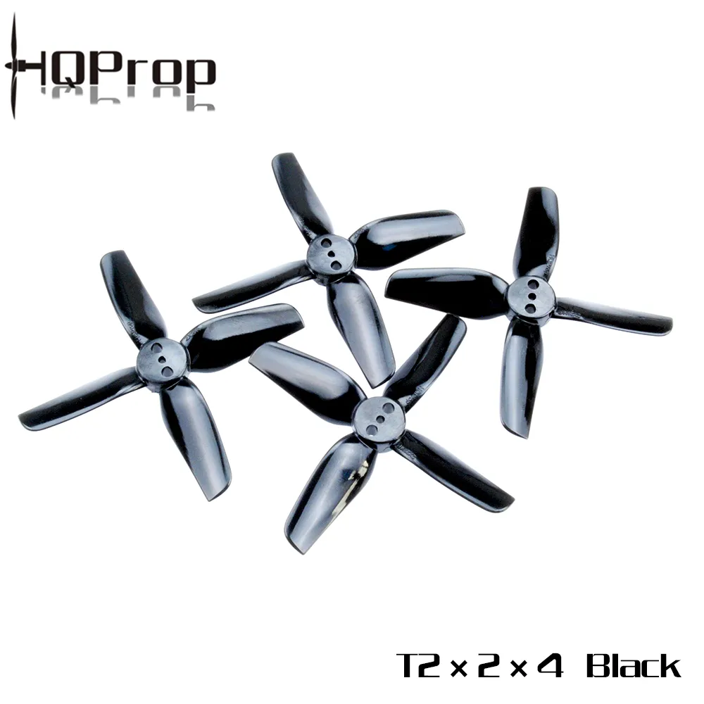16743 propeller hqprop durable t2x2x4 4 blade 2 inch black 2ccw 2cw