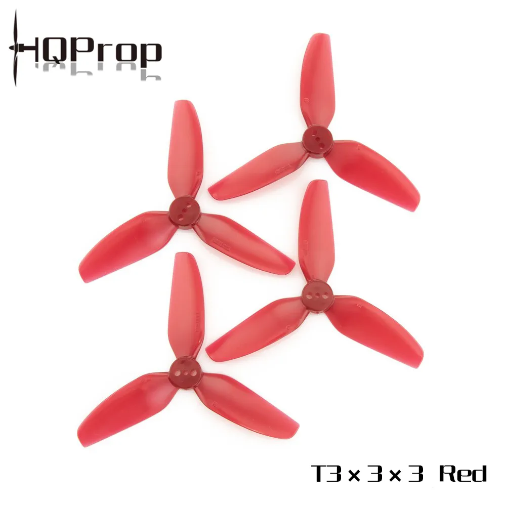 Propellers HQProp Durable 3-blade 3" LiRed (2CCW+2CW)