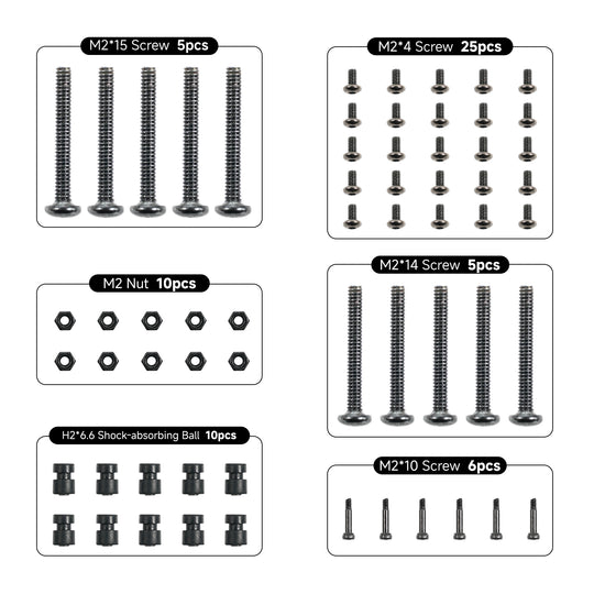 Screws Pack BetaFPV For Whoop Drone Pavo20/Pavo20 Pro