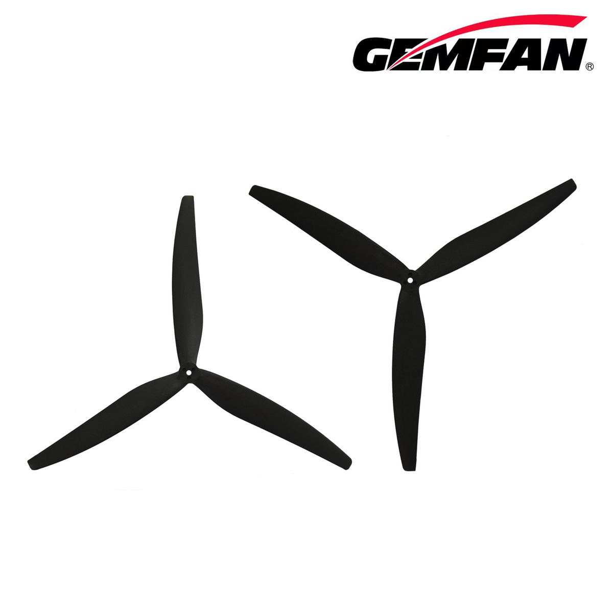 Propeller Gemfan 1507 3-Blade 15'' Black (1CW+1CCW)