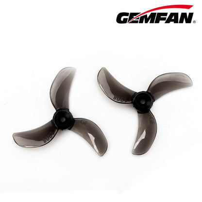 10515 3 propellers gemfan 1208 3 31mm pc durable 1 5mm clear black 4ccw 4cw