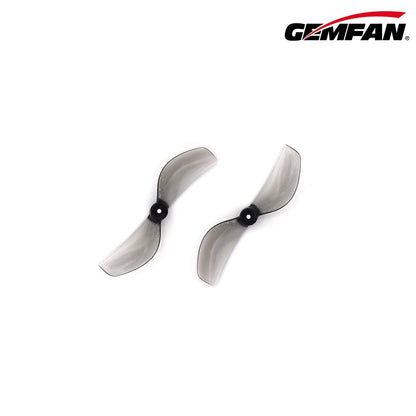 10536 2 propellers gemfan 45mm 2 pc durable 1mm clear gray 4ccw 4cw