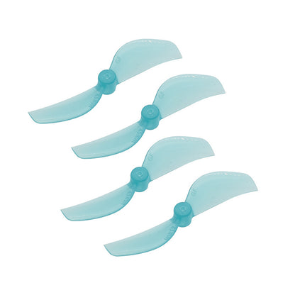 10548 3 propellers gemfan 45mm 2 pc durable 1 5mm clear blue 4ccw 4cw