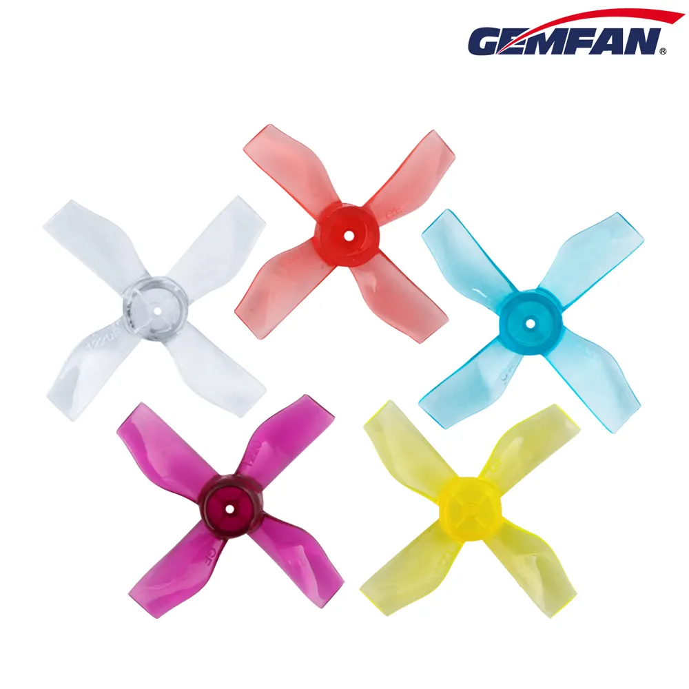 10674 1 propellers gemfan 1220 4 31mm pc durable 0 8mm clear purple 4ccw 4cw