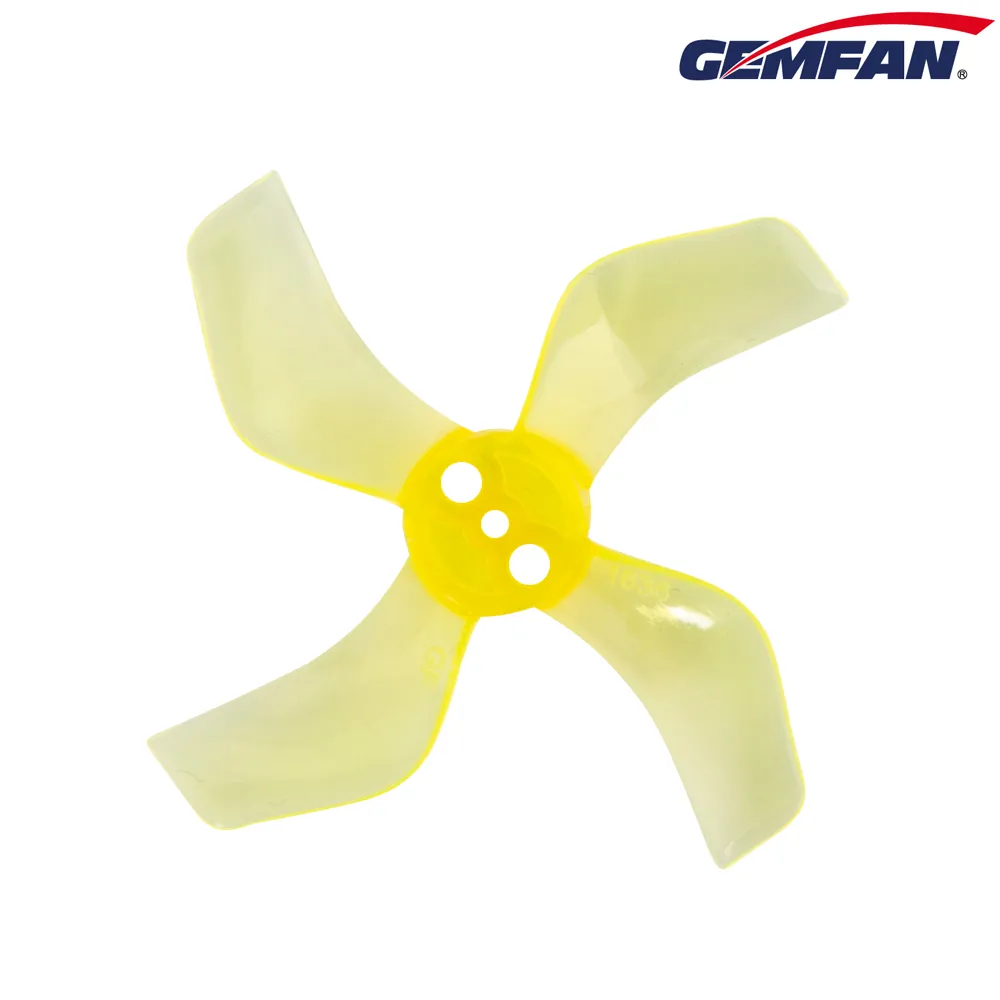 10704 2 propellers gemfan 1636 4 40mm pc durable 1 5mm clear yellow 4ccw 4cw