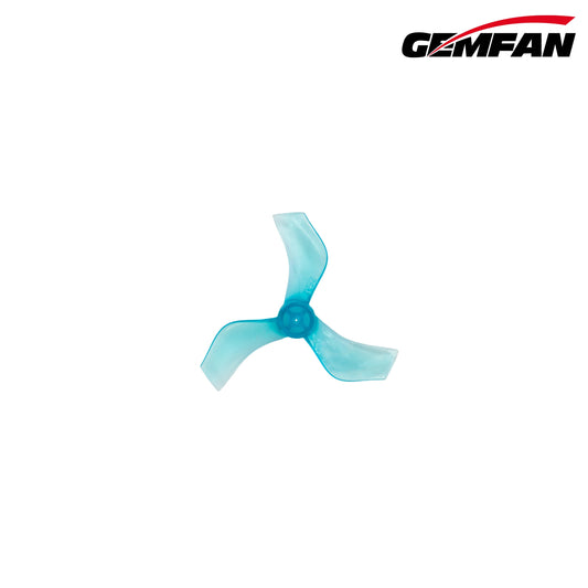 10719 1 propellers gemfan 1635 3 40mm pc durable 1mm clear blue 4ccw 4cw single hole