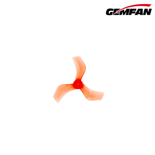 10731 1 propellers gemfan 1635 3 40mm pc durable 1 5mm clear red 4ccw 4cw single hole
