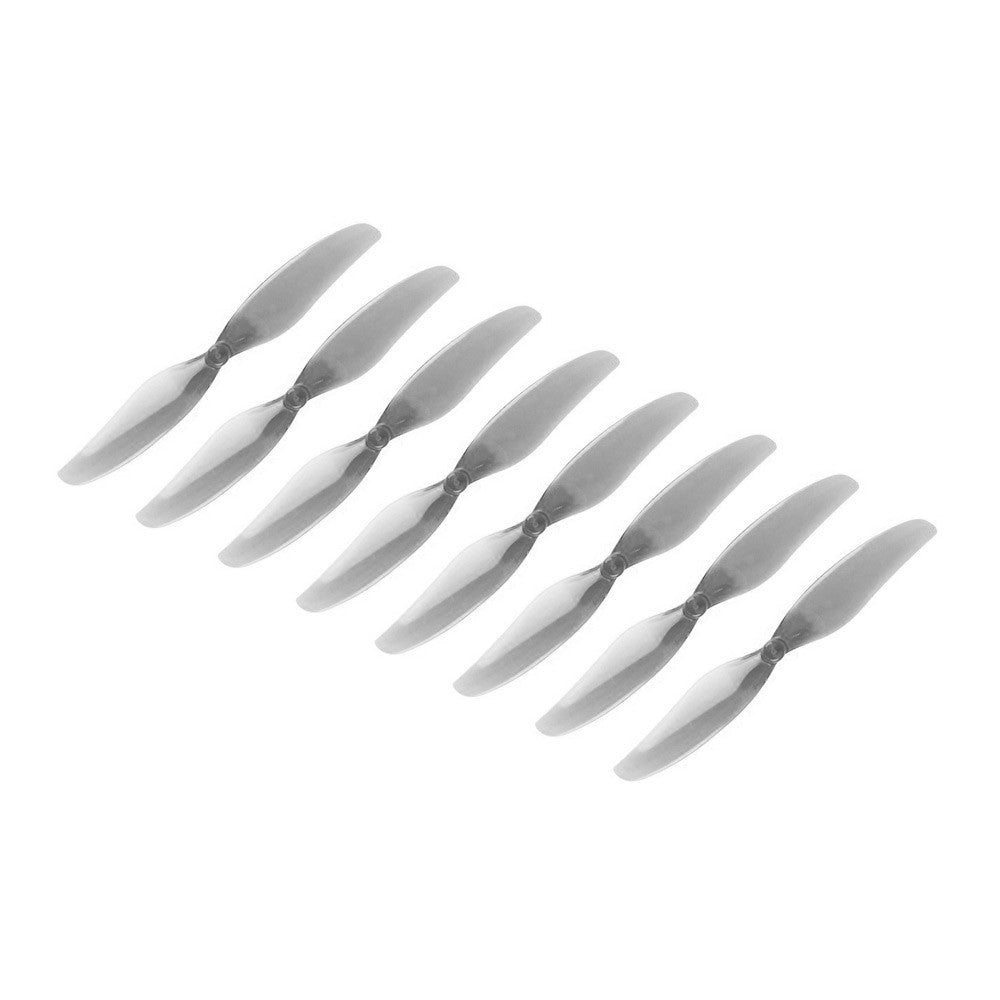 10800 1 propellers gemfan 75mm 2 pc shaft 1 5mm clear gray 4ccw 4cw