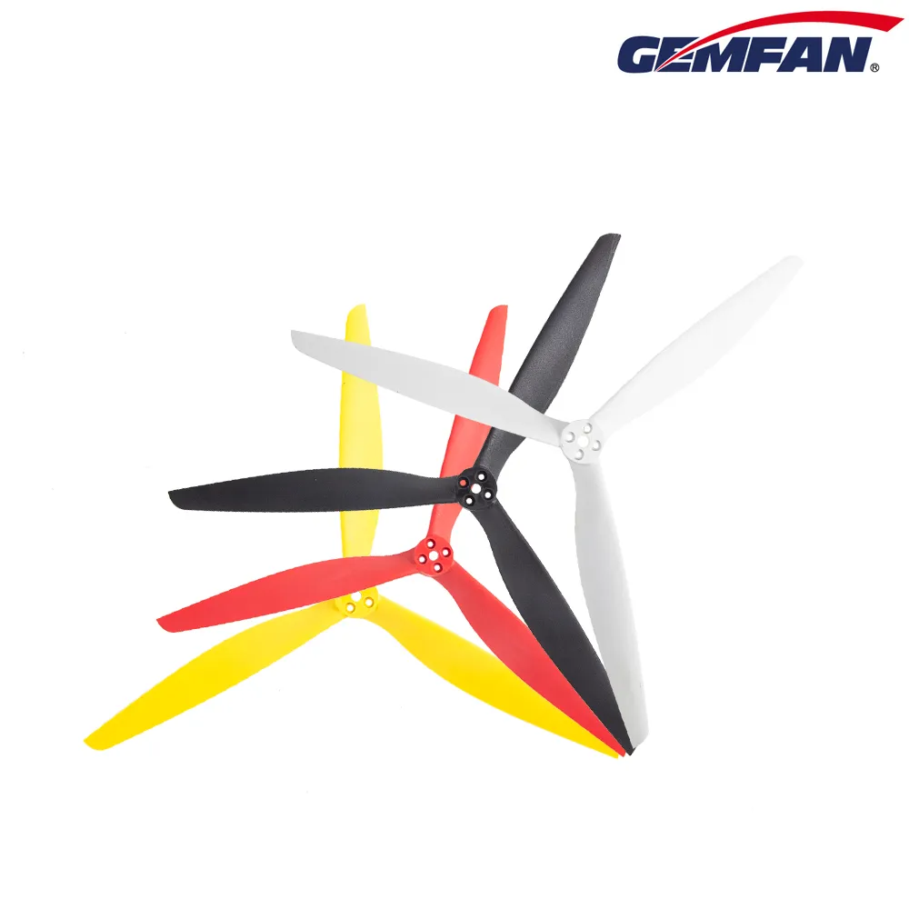 10812 3 propellers gemfan x class 13x10x3 composite material yellow 1ccw 1cw