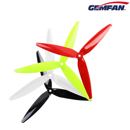 10887 3 propellers gemfan flash 7040 3 durable pc popo yellow 2ccw 2cw