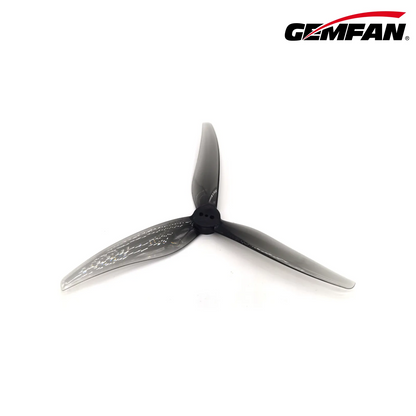 11013 7 propellers gemfan super light 5125 3 pc durable t mount 1 5mm clear gray 2ccw 2cw