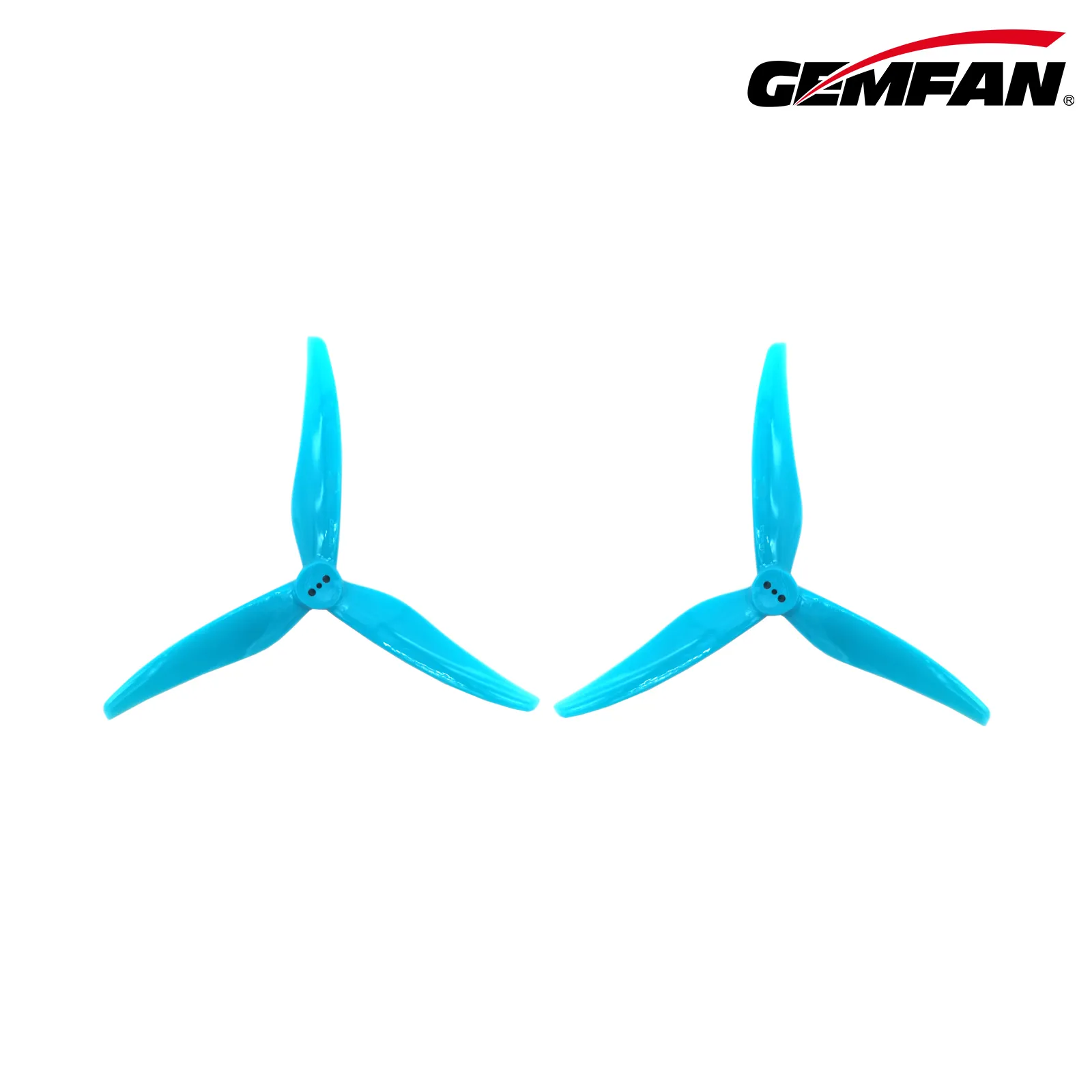 11022 8 propellers gemfan super light 5125 3 pc durable t mount 1 5mm blue 2ccw 2cw
