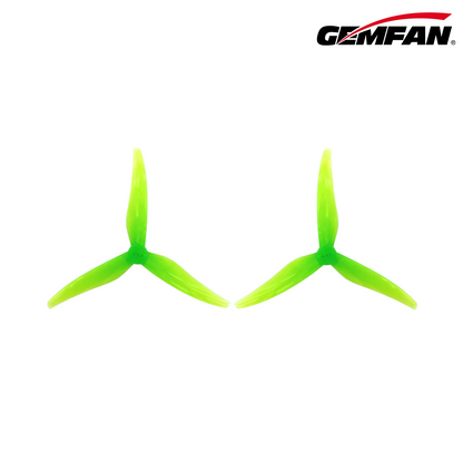 11025 8 propellers gemfan super light 5125 3 pc durable t mount 1 5mm green 2ccw 2cw