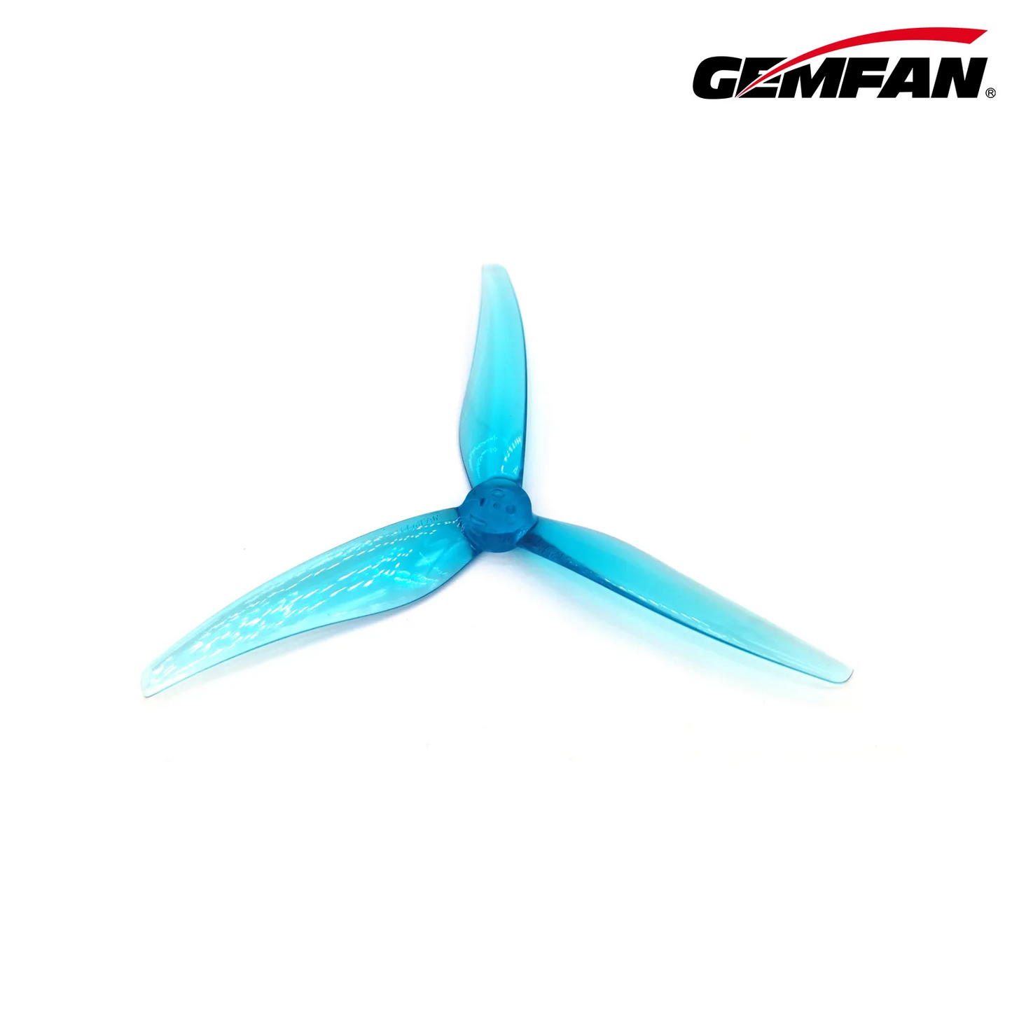 11028 7 propellers gemfan super light 5125 3 pc durable t mount 1 5mm clear blue 2ccw 2cw