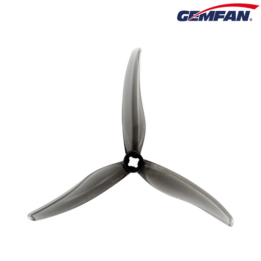 11031 2 propellers gemfan super light 5130 3 pc durable 1 5mm m5 adapter clear gray 2ccw 2cw