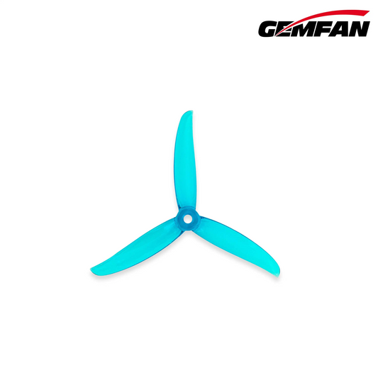 11106 2 propellers gemfan vannystyle 5136 3 pc durable translucent blue 2ccw 2cw