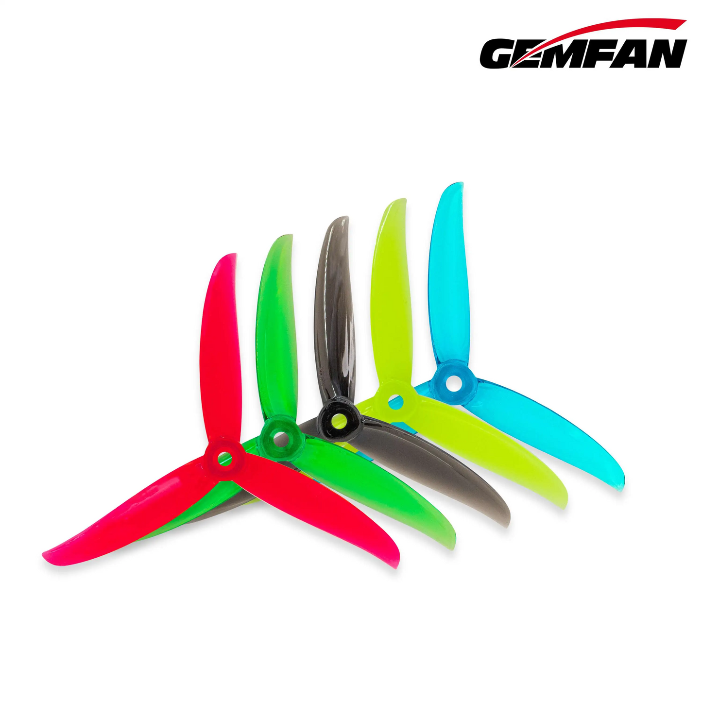 11109 3 propellers gemfan vannystyle 5136 3 pc durable neon yellow 2ccw 2cw
