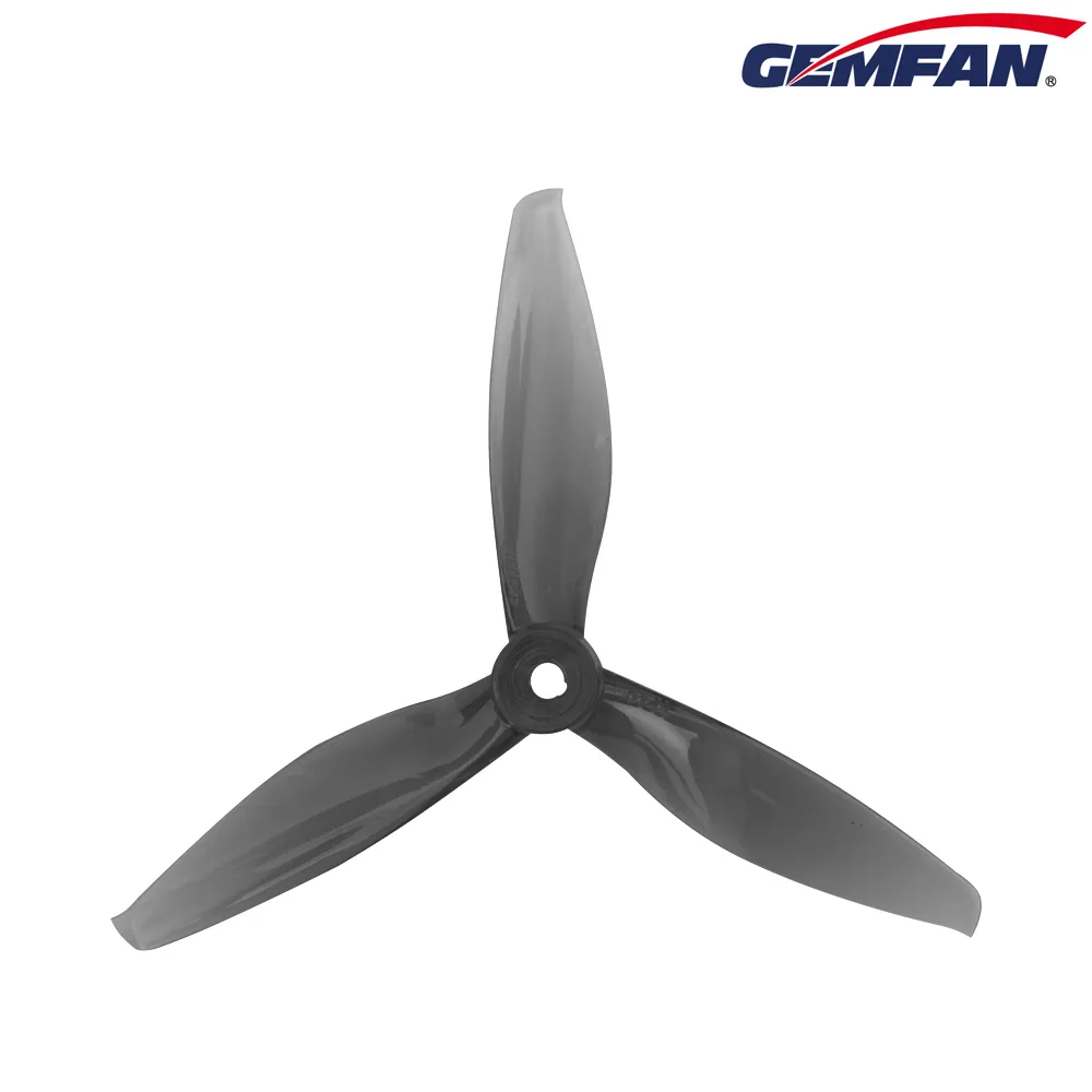 11124 2 propellers gemfan flash 5144 3 pc durable popo clear gray 2ccw 2cw