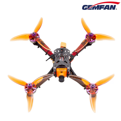 11220 3 propellers gemfan hurricane 51499 3 pc durable popo clear red 2ccw 2cw