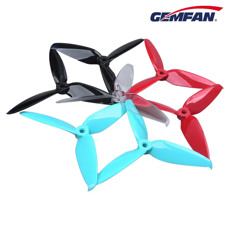11289 3 propellers gemfan flash 5552 3 pc durable clear 2ccw 2cw