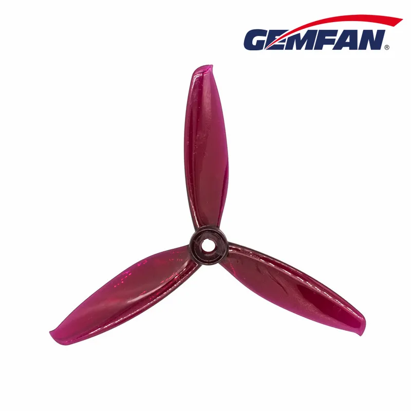 11337 1 propellers gemfan windancer 5043 3 pc durable clear purple 2ccw 2cw