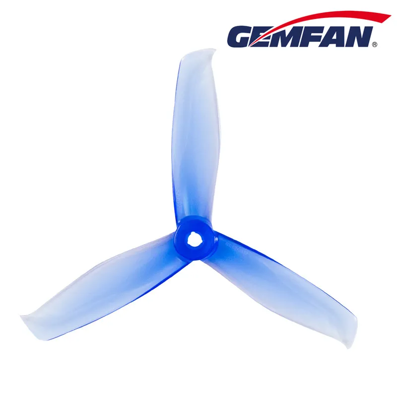 11364 1 propellers gemfan hulkie 5055s 3 pc durable popo clear blue 2ccw 2cw