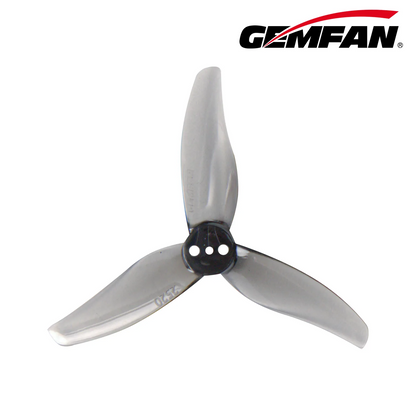 11484 1 propellers gemfan hurricane 2520 3 pc durable 1 5mm clear gray 4ccw 4cw