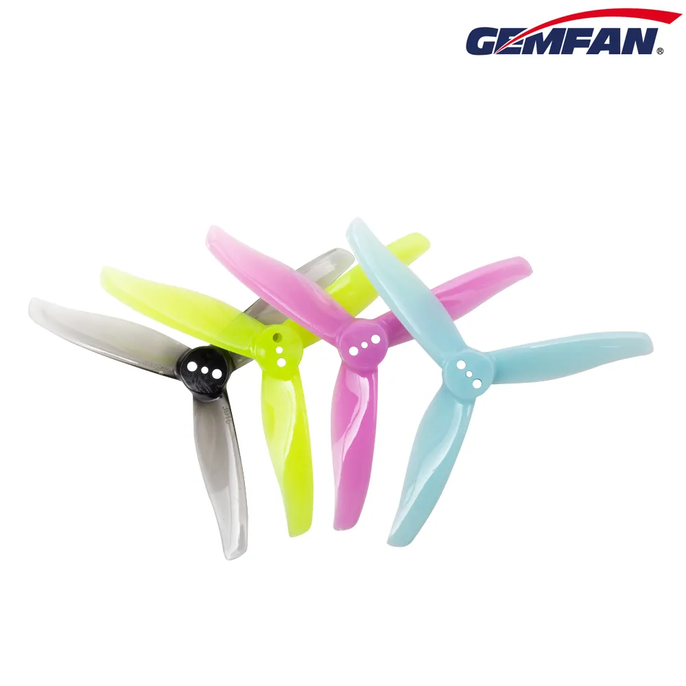 11559 3 propellers gemfan hurricane 3016 3 pc durable 2mm purple 2ccw 2cw