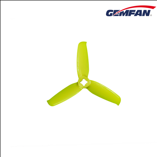 11616 2 propellers gemfan flash 3052 3 pc durable 1 5mm m5 adapter lemon yellow 2ccw 2cw