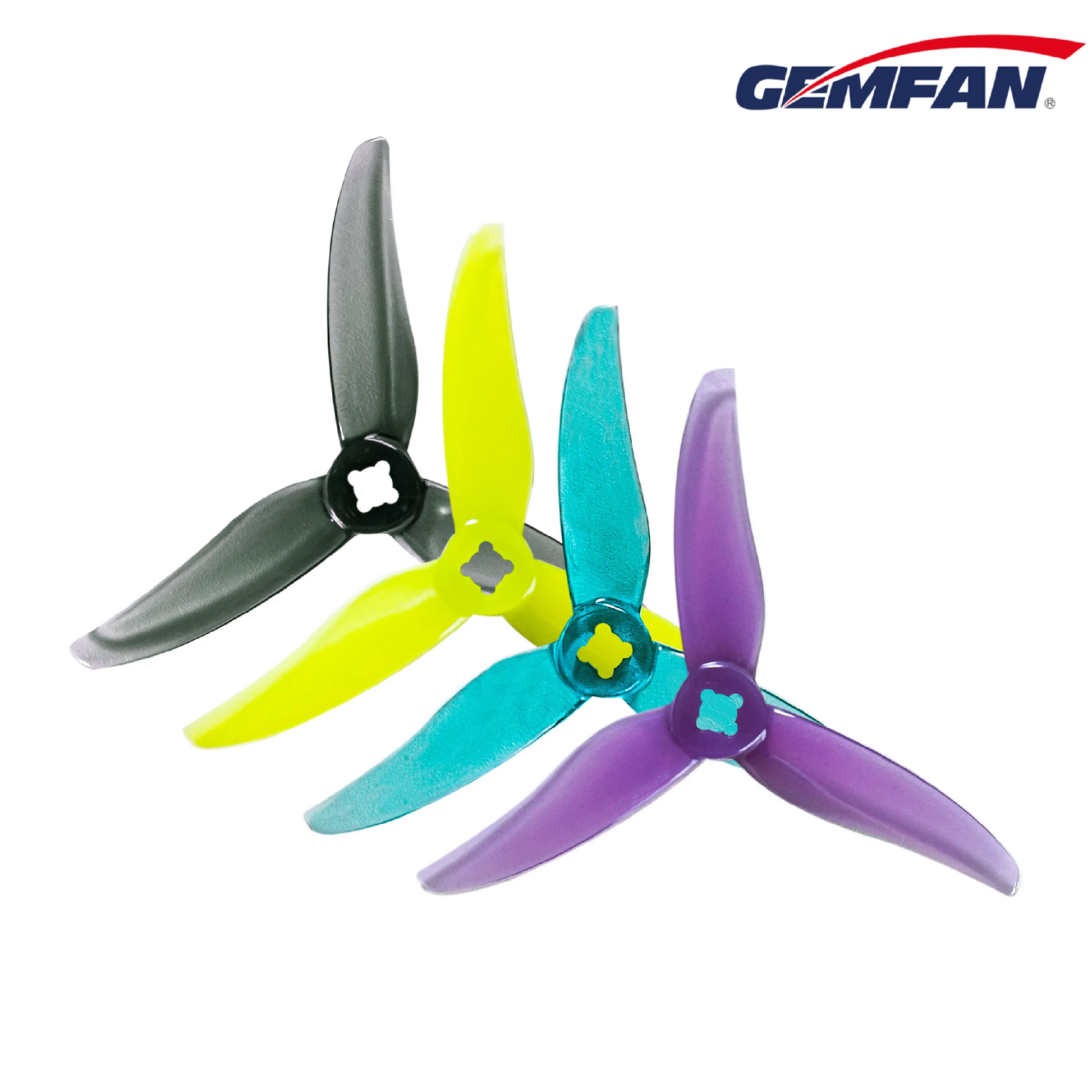 11625 3 propellers gemfan hurricane 3520 3 pc durable 1 5mm m5 adapter purple 2ccw 2cw