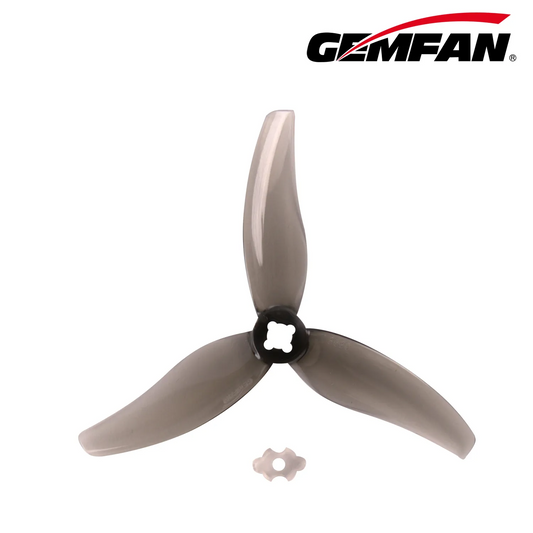 11637 1 propellers gemfan hurricane 3630 3 pc durable 1 5mm m5 adapter clear gray 2ccw 2cw