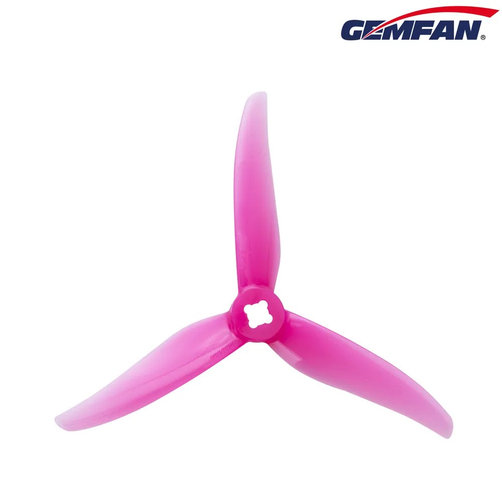11679 3 propellers gemfan hurricane 4023 3 pc durable 2mm m5 pink 2ccw 2cw