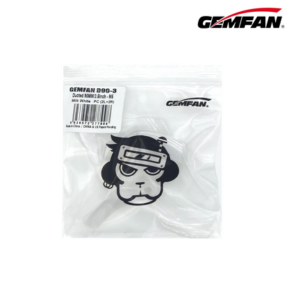 11874 7 propellers gemfan ducted d90 3 3 5inch pc m5 milk white 2ccw 2cw