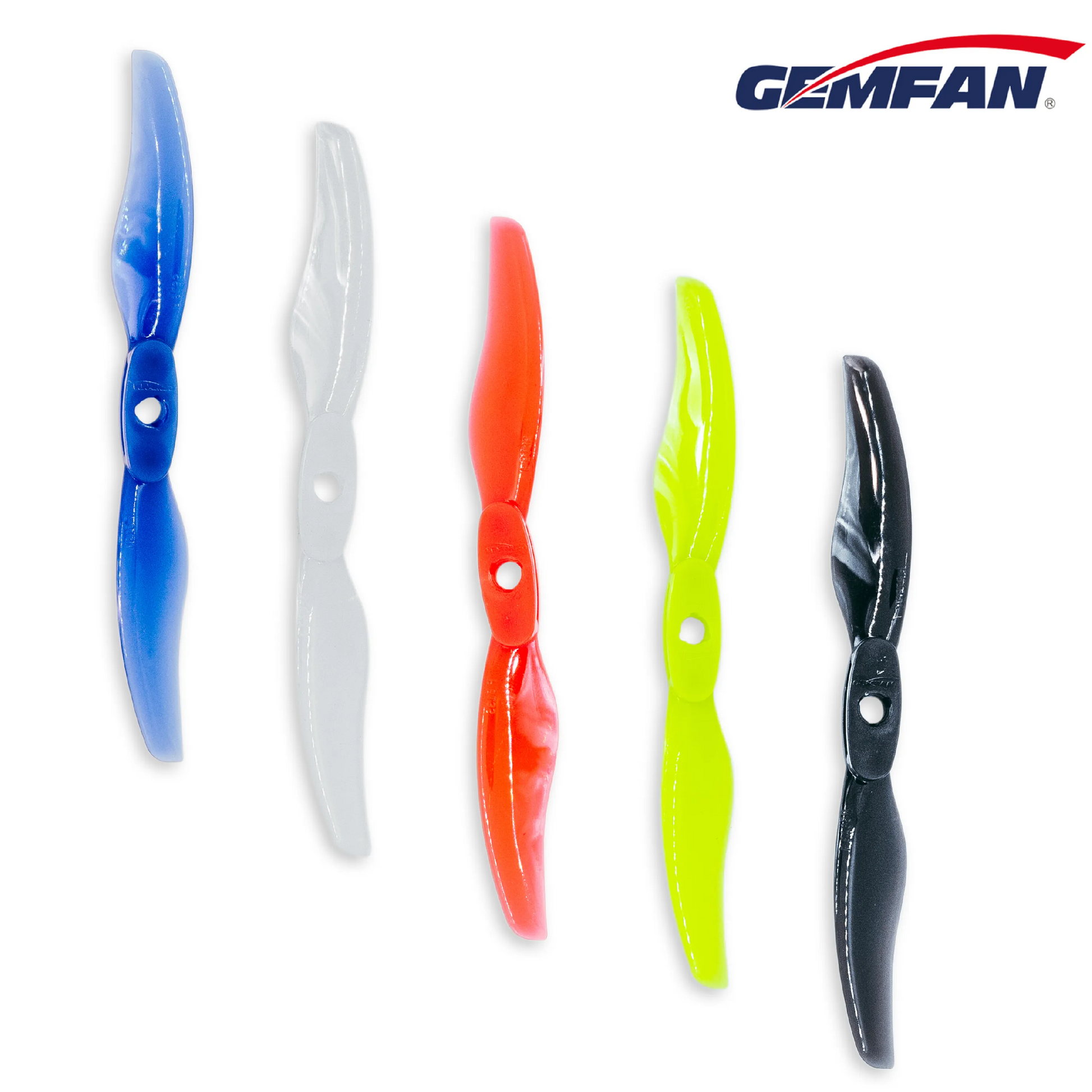 11976 3 propellers gemfan f5135 2 floppy proppy red 2ccw 2cw