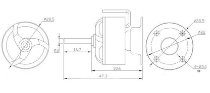 12465 1 motor emax cf2822
