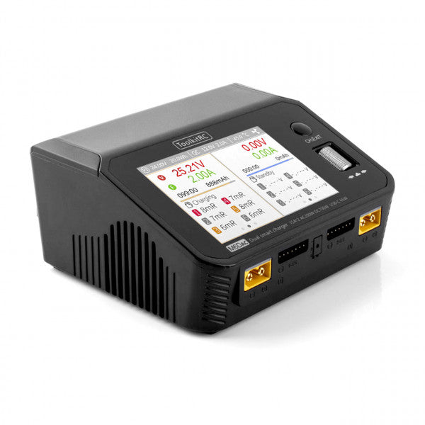 12771 2 charger toolkitrc m6dac 2kh350w 700w 15a 1 6s ac dc