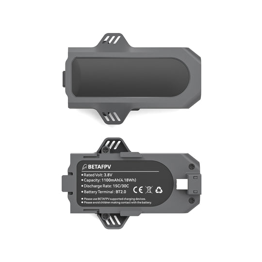 12874 1 battery betafpv aquila16 exclusive lihv 1s 3 8v 1100mah 15c bt2 0 2pcs