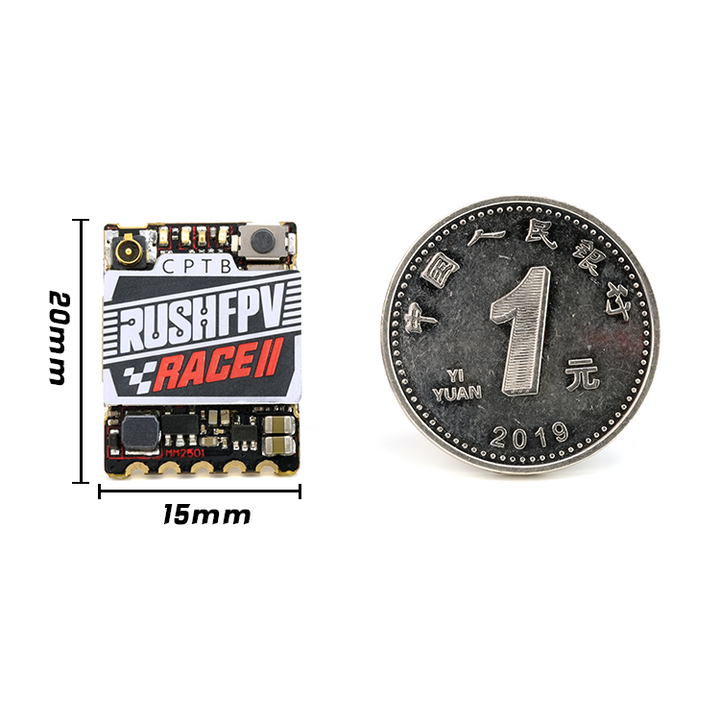 12892 2 vtx rush race ii 5 8g 400mw