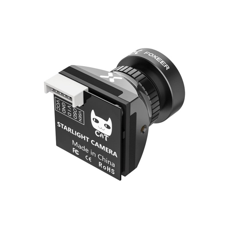 13378 5 fpv camera foxeer micro cat 3 1200tvl 0 00001lux black