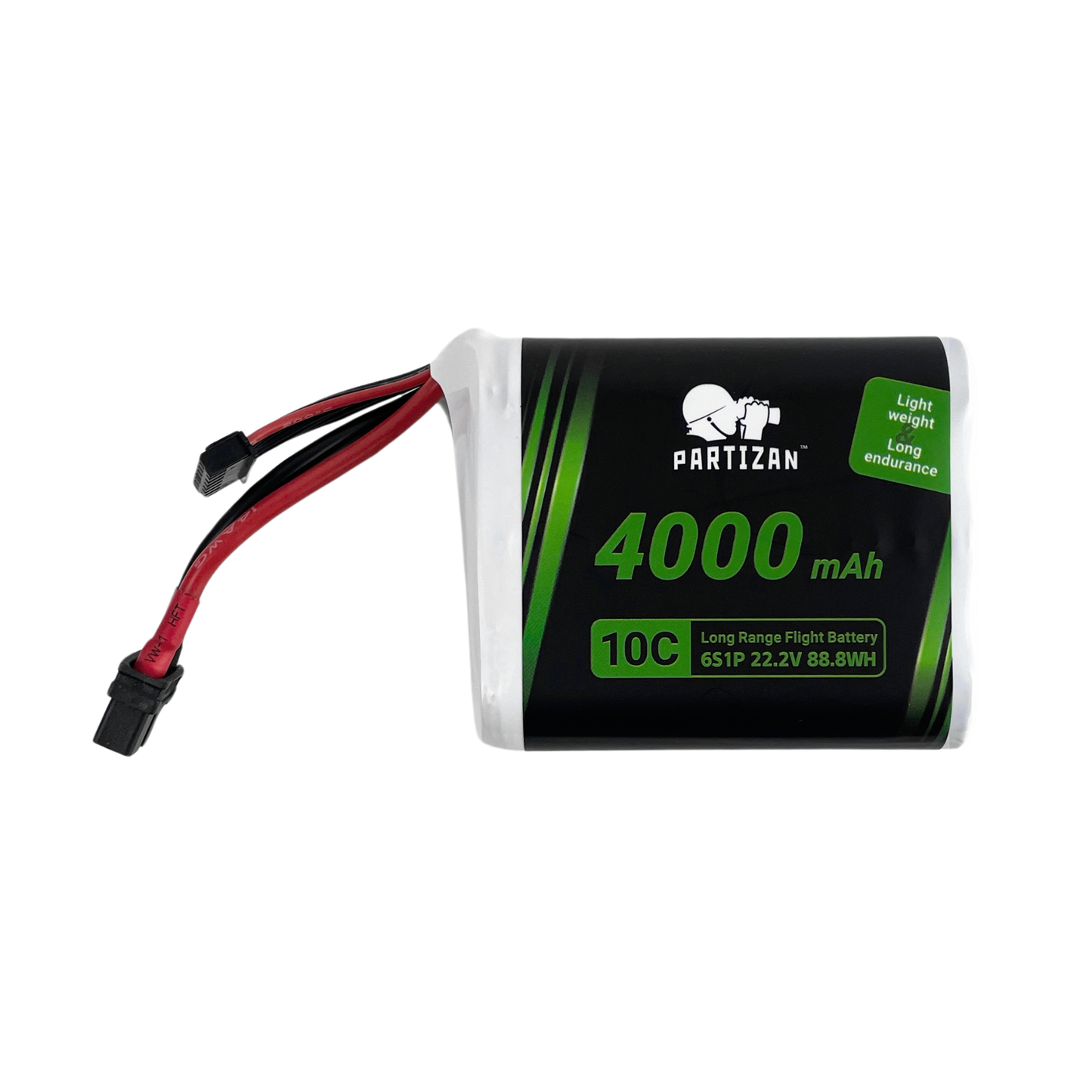 13794 battery partizan li ion 6s1p 22 2v 4000mah 10c xt60