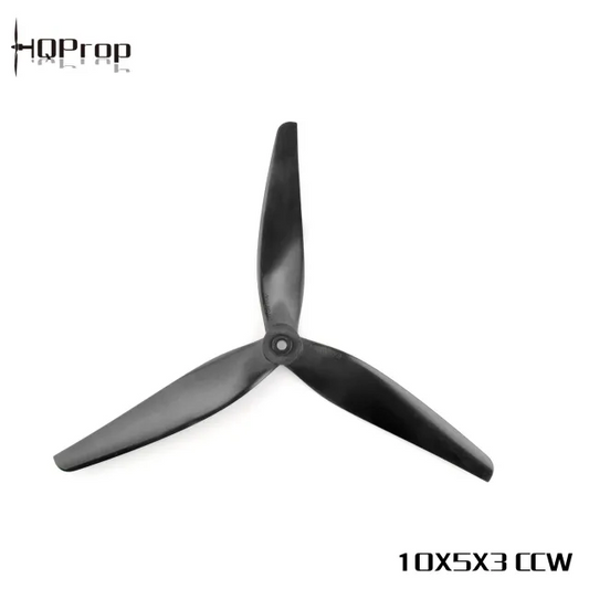 13935 1 propellers hqprop macroquad 10x5x3 3 blade 10 black ccw
