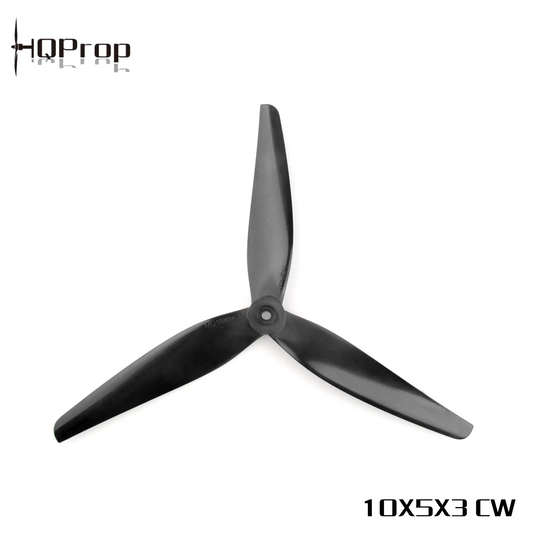 13938 1 propellers hqprop macroquad 10x5x3r 3 blade 10 black cw