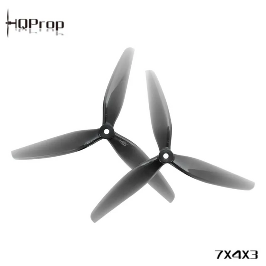 13953 1 propellers hqprop 7x4x3 3 blade 7 light grey 2cw 2ccw