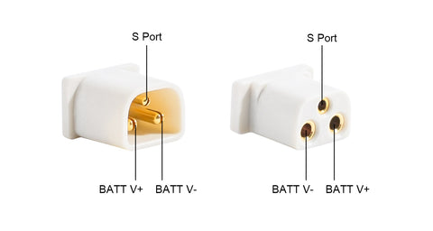 14190 3 connectors betafpv bt3 0 male adapter cable 5pcs