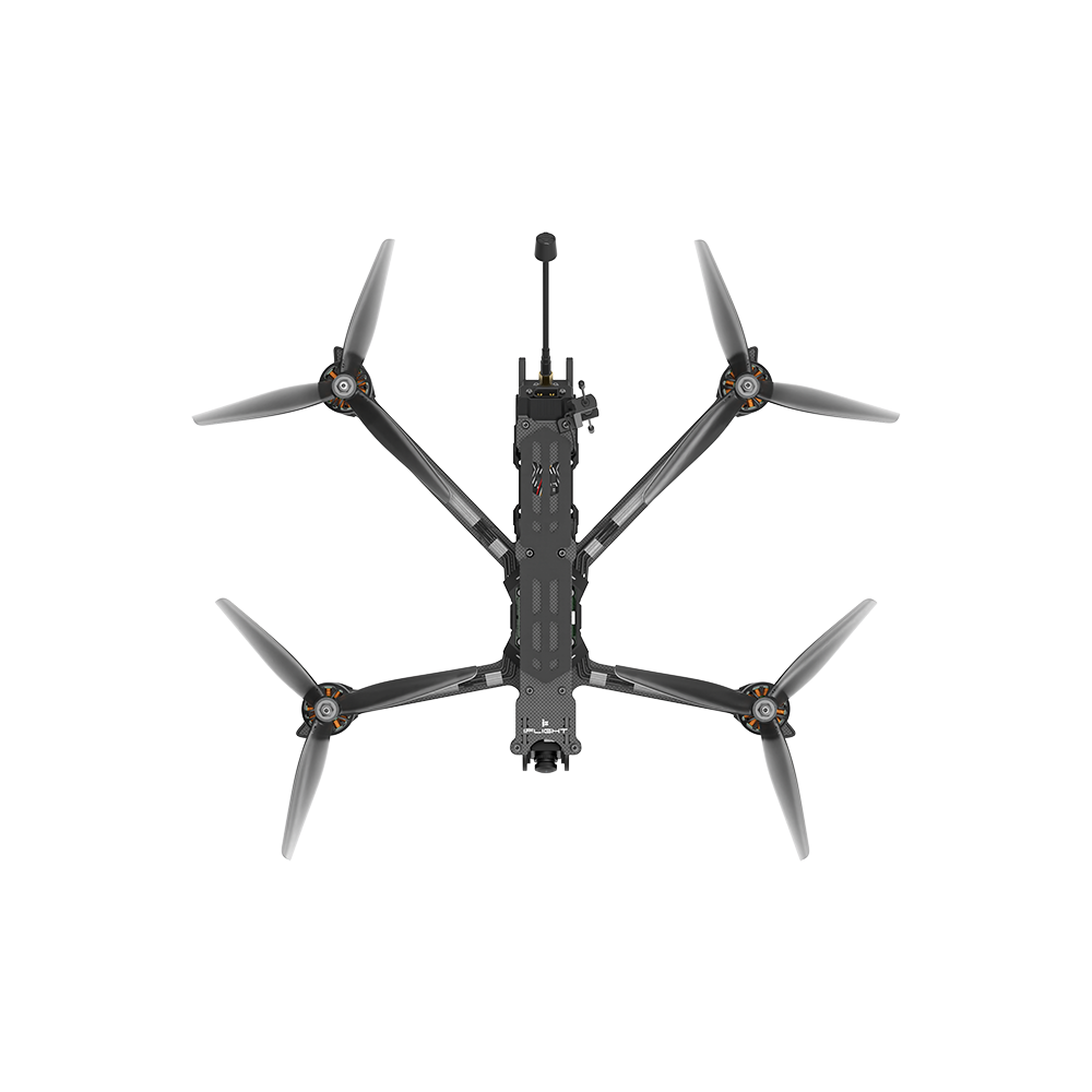 14556 12 fpv drone iflight chimera7 eco 6s analog bnf elrs 868 915mhz