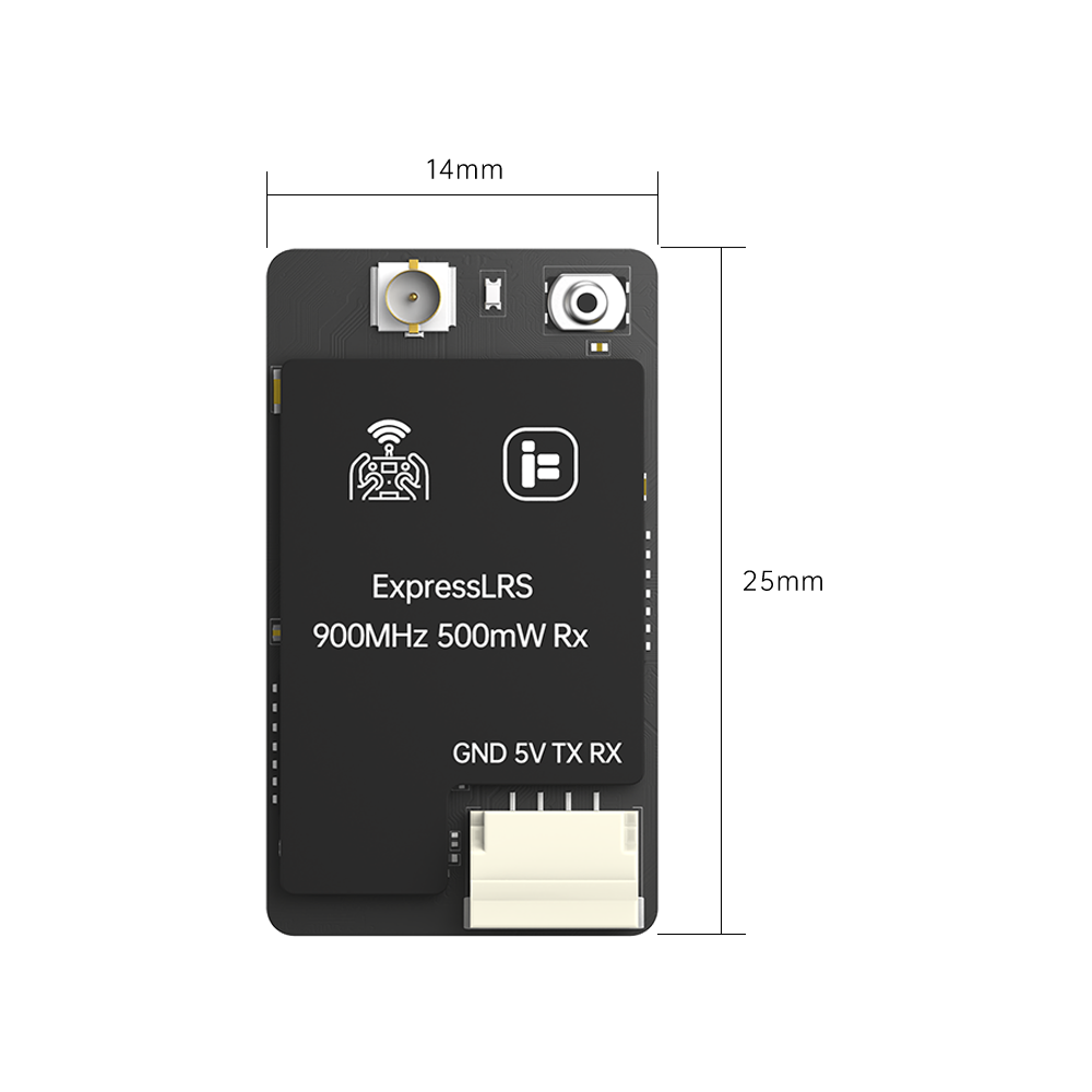 14895 5 receiver iflight elrs 868 915 rx 500mw 40mm mini antenna