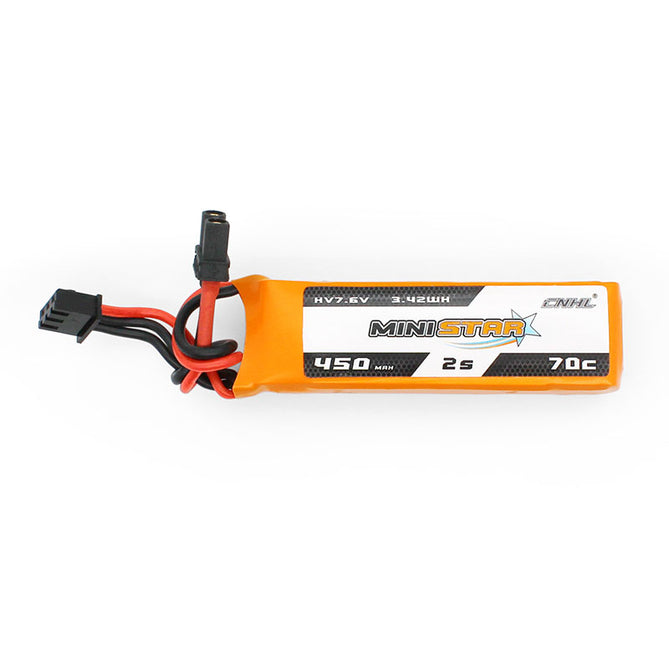 15711 1 battery cnhl lipo 2s 7 6v 450mah 70c xt30 3 pcs